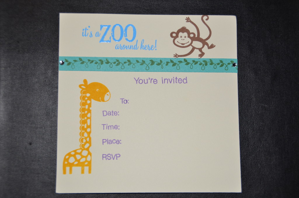 Zoo Invitation